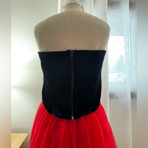 WAYF Black Velvet Bustier, L, VGUC - Picture 7 of 12